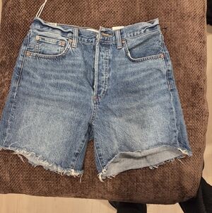 NWT ARITZIA Blue Denim Women Shorts